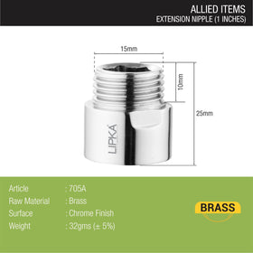 Extension Nipple (1 Inch) - LIPKA - Lipka Home