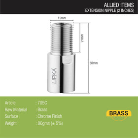 Extension Nipple (2 Inch) - LIPKA - Lipka Home