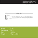 Flexible PVC Waste Pipe - LIPKA - Lipka Home
