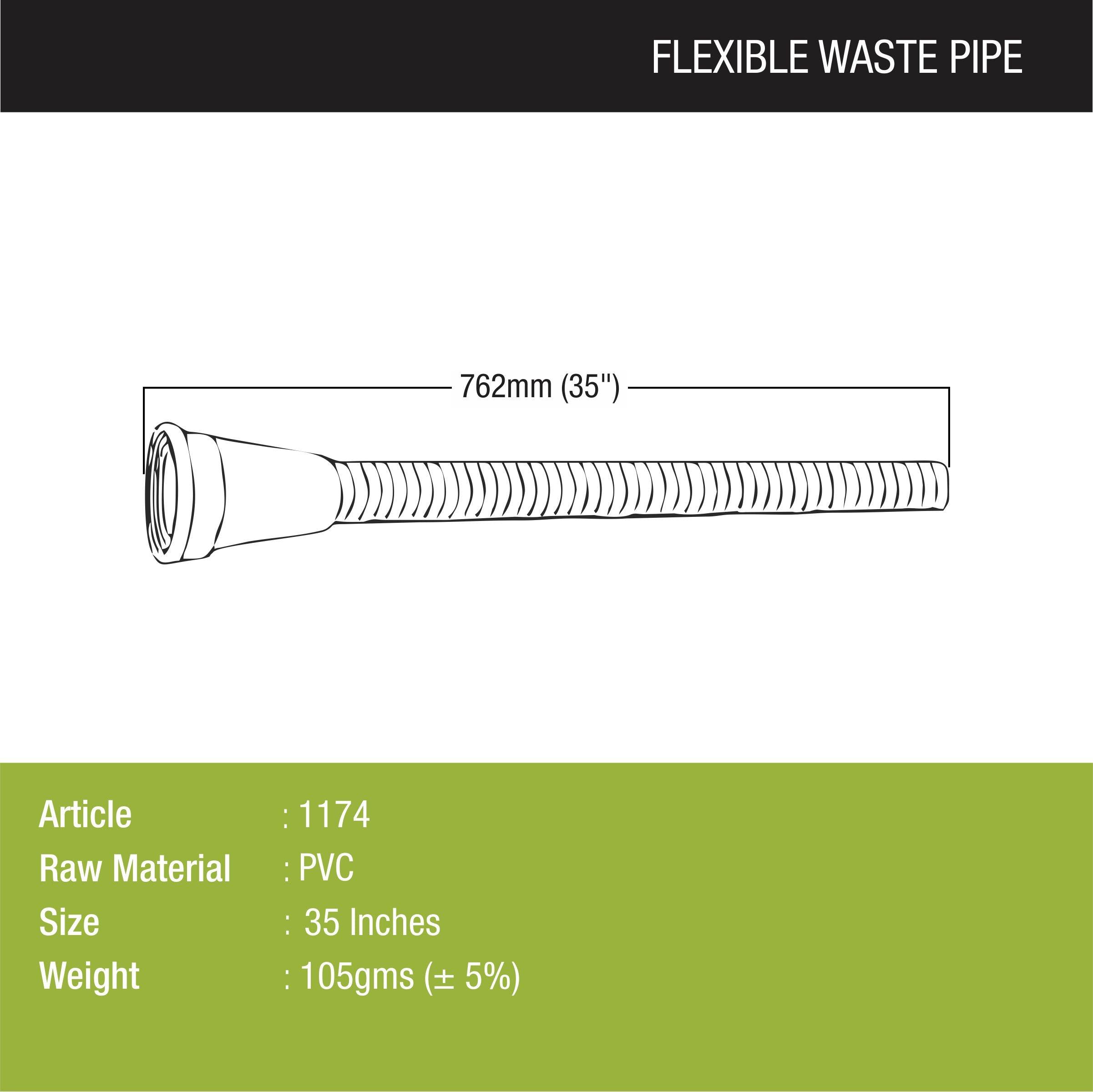 Flexible PVC Waste Pipe - LIPKA - Lipka Home