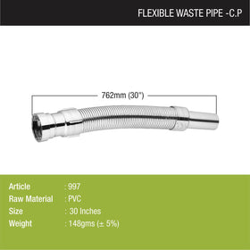 Flexible Waste Pipe (30 Inches) - LIPKA - Lipka Home