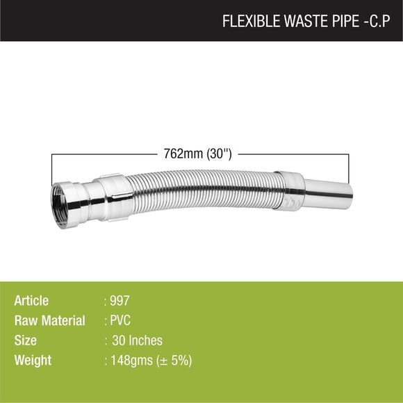 Flexible Waste Pipe (30 Inches) - LIPKA - Lipka Home