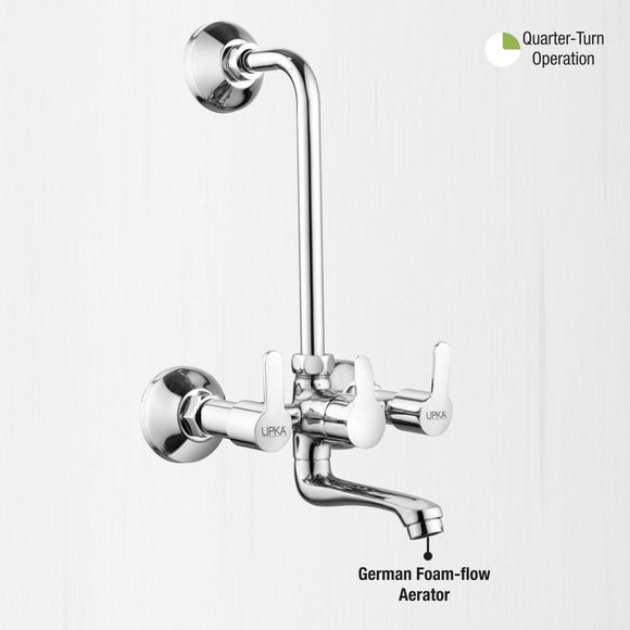 Frenk Wall Mixer with L Bend Faucet - LIPKA - Lipka Home