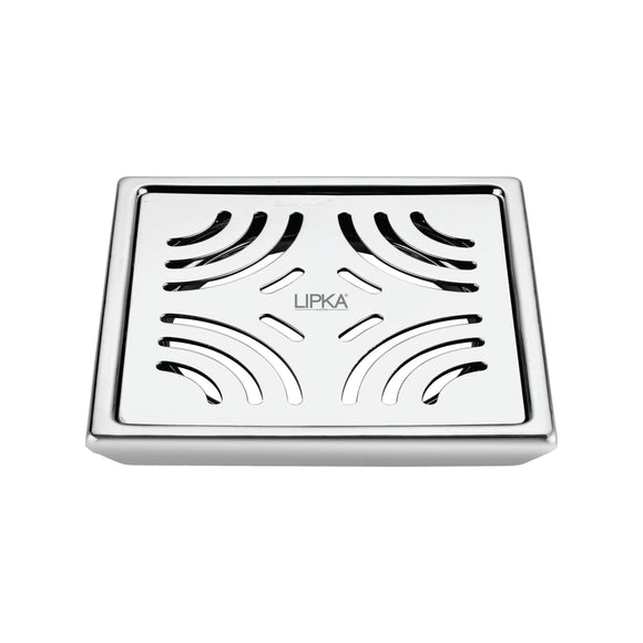 Gamma Deluxe Square Floor Drain (5 x 5 Inches) - LIPKA - Lipka Home
