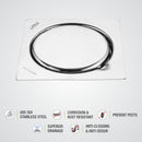 Gemini Square Floor Drain with Jali (5 x 5 Inches) - LIPKA - Lipka Home