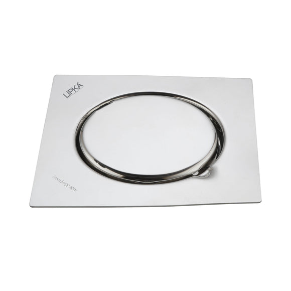 Gemini Square Floor Drain with Jali (6 x 6 Inches) - LIPKA - Lipka Home