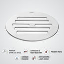 Golden Classic Jali Round Floor Drain (3 inches) - LIPKA - Lipka Home