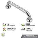 Brass Concealed Grab Bar (16 Inches) - LIPKA - Lipka Home