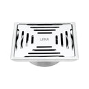Green Exclusive Square Floor Drain (6 x 6 Inches) with Cockroach Trap - LIPKA - Lipka Home