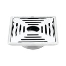 Green Exclusive Square Floor Drain (6 x 6 Inches) with Hole and Cockroach Trap - LIPKA - Lipka Home