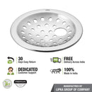 Heavy Snow Round Floor Drain with Hole (4 inches) - LIPKA - Lipka Home