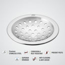 Heavy Snow Round Floor Drain (4.5 Inches) - LIPKA - Lipka Home