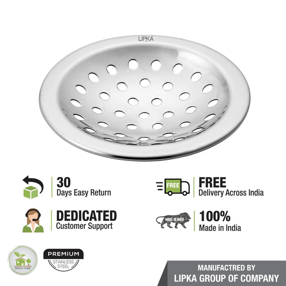 Heavy Snow Round Floor Drain (4.5 Inches) - LIPKA - Lipka Home