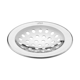 Heavy Snow Round Flat Cut Floor Drain (5 inches) - LIPKA - Lipka Home