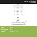 Jaq Overhead Shower (4 x 4 Inches) - LIPKA - Lipka Home