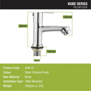 Kube Pillar Tap Brass Faucet - LIPKA - Lipka Home