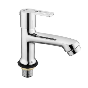 Kube Pillar Tap Brass Faucet - LIPKA - Lipka Home