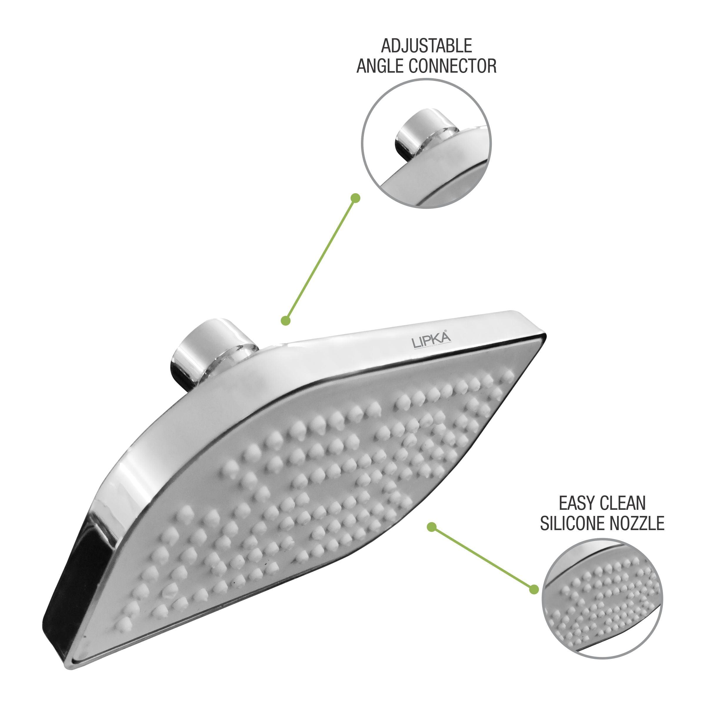 Madrid Overhead Shower (3.25 x 5 Inches) features