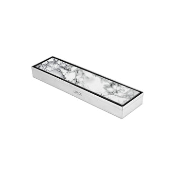 Marble Insert Shower Drain Channel (12 x 3 Inches) - LIPKA - Lipka Home