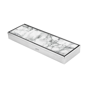 Marble Insert Shower Drain Channel (18 x 4 Inches ) - LIPKA - Lipka Home