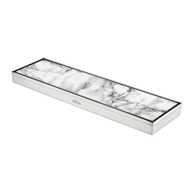 Marble Insert Shower Drain Channel (24 x 5 Inches) - LIPKA - Lipka Home