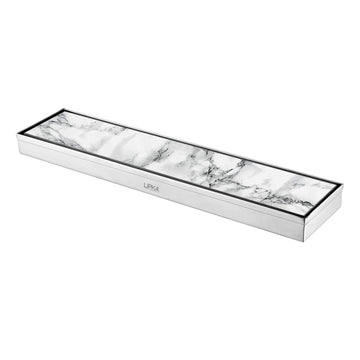 Marble Insert Shower Drain Channel (32 x 4 Inches) - LIPKA - Lipka Home