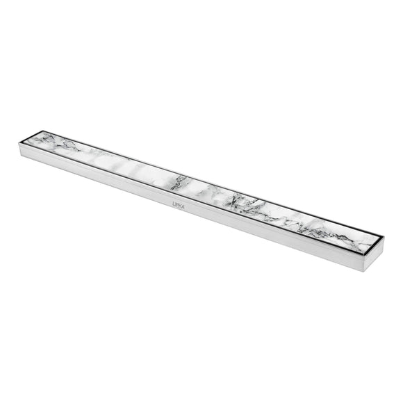 Marble Insert Shower Drain Channel (36 x 3 Inches) - LIPKA - Lipka Home
