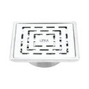 Orange Exclusive Square Floor Drain (5 x 5 Inches) with Cockroach Trap - LIPKA - Lipka Home