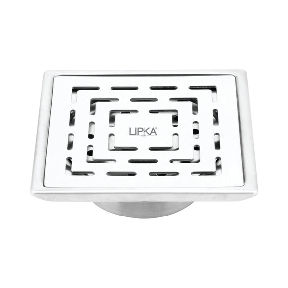 Orange Exclusive Square Floor Drain (6 x 6 Inches) with Cockroach Trap - LIPKA - Lipka Home