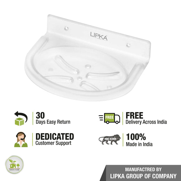 ABS Oval Soap Dish - LIPKA - Lipka Home