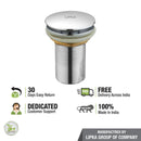 Pop-Up Brass Waste Coupling (3 Inches) - LIPKA - Lipka Home