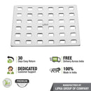 Palo Grating Top (5 x 5 Inches) - LIPKA - Lipka Home