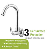 Pixel Sink Tap with Swivel Spout Brass Faucet with 3 tier surface protection