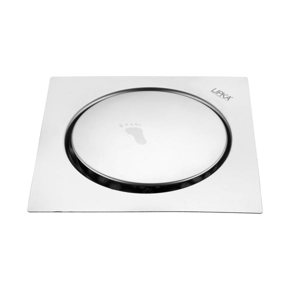 Pop-up Square Floor Drain with Water Seal (6 x 6 Inches) - LIPKA - Lipka Home