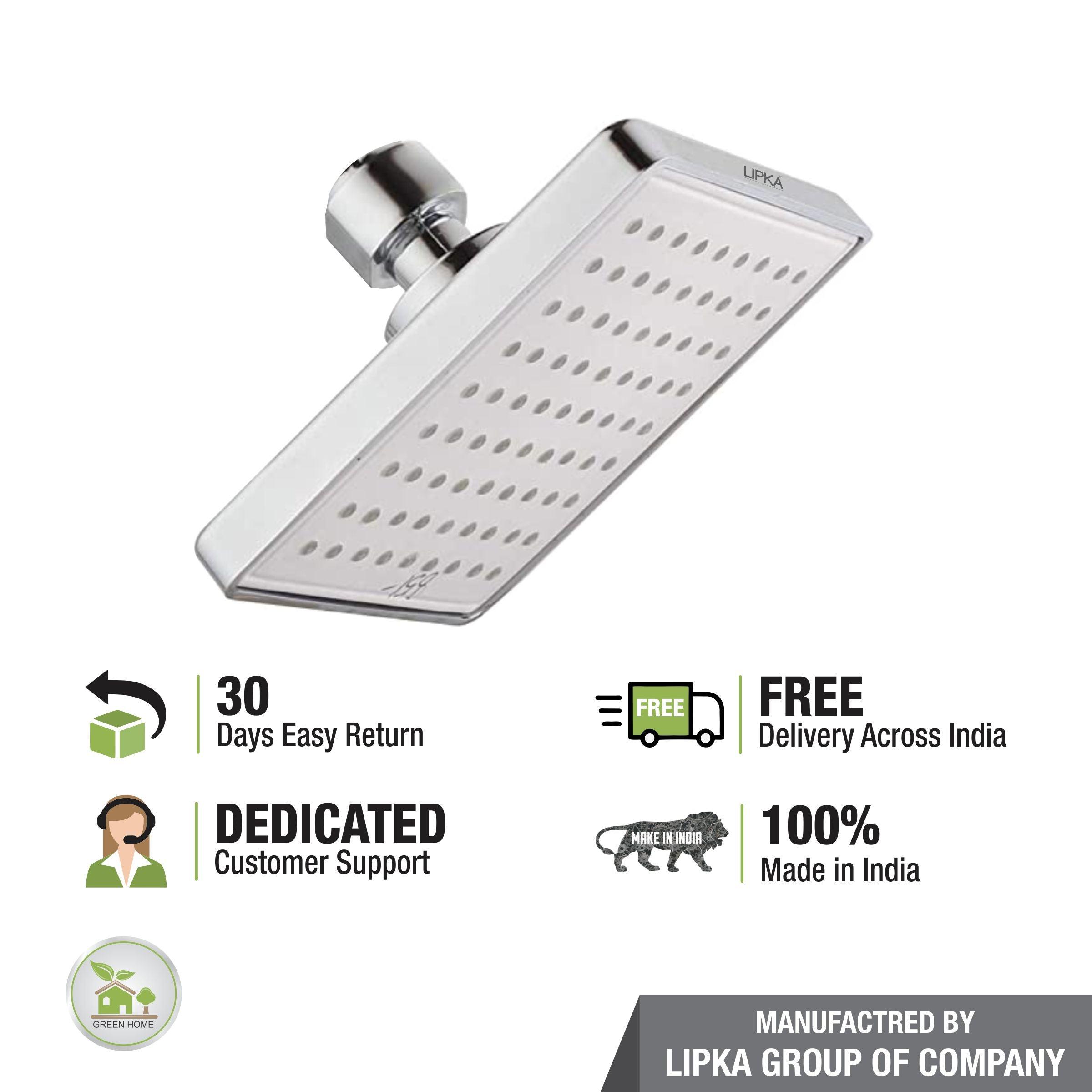 Pro Overhead Shower (4 x 4 Inches) free delivery