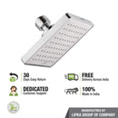 Pro Overhead Shower (4 x 4 Inches) - LIPKA - Lipka Home