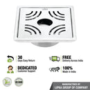 Purple Exclusive Square Floor Drain (6 x 6 Inches) with Hole & Cockroach Trap - LIPKA - Lipka Home