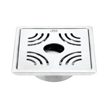 Purple Exclusive Square Floor Drain (6 x 6 Inches) with Hole & Cockroach Trap - LIPKA - Lipka Home