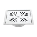 Purple Exclusive Square Flat Cut Floor Drain (6 x 6 Inches) with Cockroach Trap - LIPKA - Lipka Home