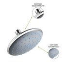 Rapid Overhead Shower (6 Inches) - LIPKA - Lipka Home