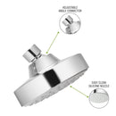 Raq Overhead Shower (4 Inches) - LIPKA - Lipka Home