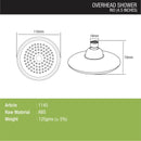 Rio Overhead Shower (4.5 Inches) - LIPKA - Lipka Home