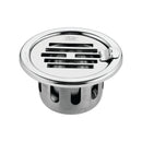 Golden Classic Jali Round Floor Drain (4 Inches) with Hinge and Cockroach Trap - LIPKA - Lipka Home