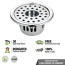 Round Floor Drain (4 inches) with Cockroach Trap & Hole - LIPKA - Lipka Home