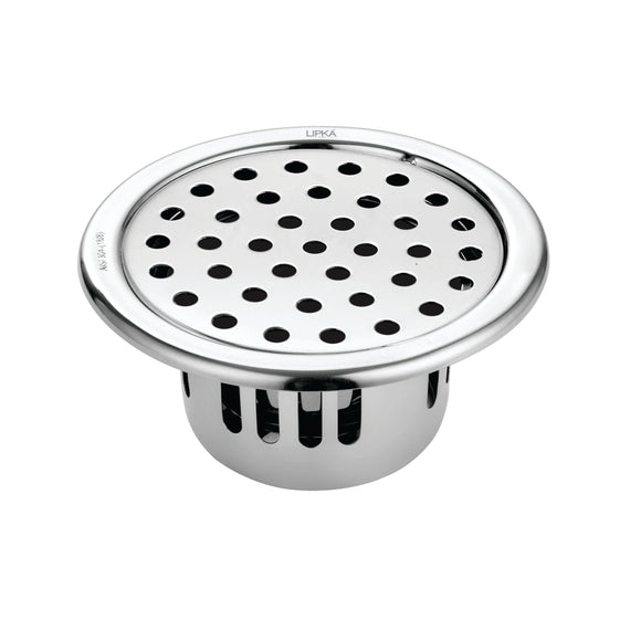 Round Floor Drain (5 inches) with Cockroach Trap - LIPKA - Lipka Home