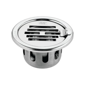 Golden Classic Jali Round Floor Drain (5 Inches) with Hinge and Cockroach Trap - LIPKA - Lipka Home