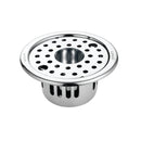 Round Floor Drain (5 inches) with Cockroach Trap, Lock & Hole - LIPKA - Lipka Home