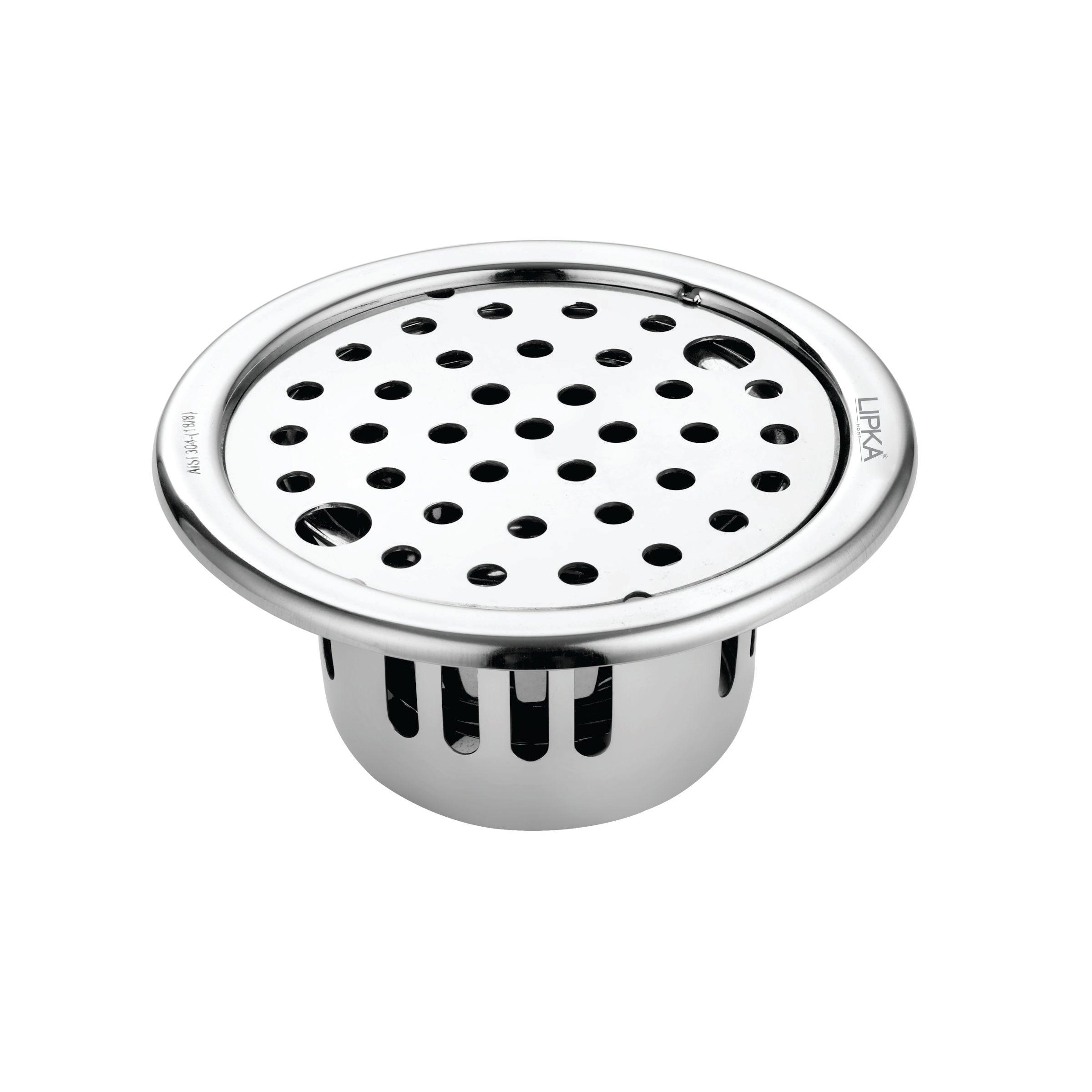 Round Floor Drain (5 inches) with Cockroach Trap & Lock