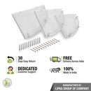 Round Large ABS Corner Shelf Tray (Set of 3) - LIPKA - Lipka Home