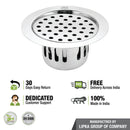 Round Flat Cut Floor Drain (5.5 inches) with Cockroach Trap - LIPKA - Lipka Home